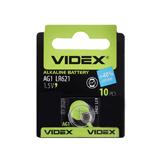 Батарейка Videx AG1 Alkaline 1.5V