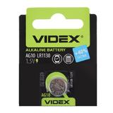 Батарейка Videx AG10 Alkaline 1.5V