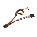 Перехідник живлення 2хmolex під пайку 4pin