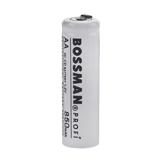 Акумулятор Bossman AA 850mAh, Ni-Cd, 1,2 В, 14х48мм контакти, (AA),
   [Bossman]