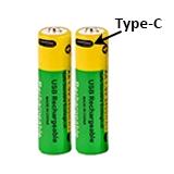 Аккумулятор Li-ion AA 1,5V 3400mWh  комплект 2 шт.
