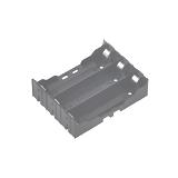 Тримач для 3-х акумуляторів Li-ion 18650, 78х60хһ22мм, з контактами для установки на плату, (),
   [China]