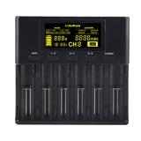 Зарядний пристрій LiitoKala Lii-S6, NiCd/NiMH,Li-ion,IMR,LiFePO4, DC 5,5x2,1 in 12V/3A, (Коробка),
   [LiitoKala]
