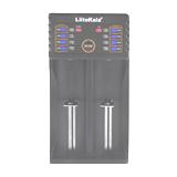 Зарядний пристрій LiitoKala Lii-202, NiCd/NiMH,Li-ion,LiFe, DC microUSB in 5V/2A, DC USB out 5V/1A, (),
   [LiitoKala]