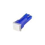 Світлодіодна автолампа типу W5W, T5 5050 SMD , синя