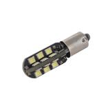 Світлодіодна автолампа типу H6W-BAX 24x3528, 2pin, біла холодна, 40x11 мм; DC 12В; цоколь BAX9S; 24 світлодіоди 3528, (),
   [China]
