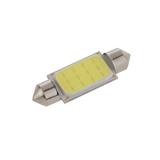 Світлодіодна автолампа типу C5W, SJ-COB12, холодний, 40х14мм; цоколь SV8,5; 12V; 83mA; 1W; 6000-6500K, (),
   [China]