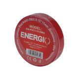 Ізоляційна стрічка ENERGIO PVCT-15-20Rd Червона 20м, товщина 0,12 мм, ширина 15мм, Матеріал ПВХ, (Катушка),
   [ENERGIO]