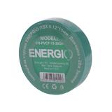 Изолента ENERGIO зелёная 15мм 20м