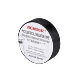 Изолента RENDER, чёрная 20м