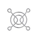Решетка вентилятора никелированная 40x40
