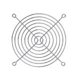 Решетка вентилятора 120x120мм, металл