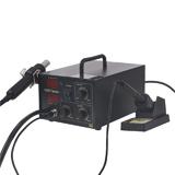Паяльна станція HandsKit 852D+, Компресорна, паяльник 50W, 200-480°С; фен 370W, 100-240°С, (Коробка),
   [HandsKit]