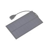 Сонячна батарея CNC90X160-5, 160х90х8мм, 5V, 2W, USB-вихід на кабелі 285мм, (),
   [China]