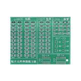 Макетна плата SMD 0805, 1206, SOT-23, SO-14, SO-16, одностороння