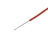 Провід монтажний, 24AWG (0,205 мм²), гнучкий, луджена мідь, червоний