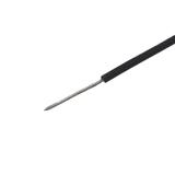Провід монтажний, 24AWG (0,2 мм²), гнучкий, луджена мідь, чорний