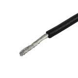 Провід монтажний, 16AWG (1,3 мм²), луджена мідь, гнучкий, чорний