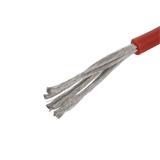 Провід монтажний 12AWG(3,4 мм²), луджена мідь, гнучкий, червоний