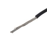 Провід монтажний, UL1007, 18AWG (0,82 мм²), луджена мідь, чорний