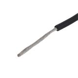 Провід монтажний, 18AWG (0,82 мм²), луджена мідь, гнучкий, чорний