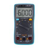 Мультиметр ZOYI ZT-102, Вимірювання V, A, R,°C / °F, Hz, C, HOLD, пров. звукова і діод, підсвічування, (Коробка),
   [ZOYI]