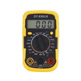 Мультиметр DT-830LN, Вимірювання V, A, R, HOLD, підсвічування, діод, звукова прозвонка, (Коробка),
   [China]