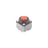 Мікрокнопка безшумна, 2pin, 6x6xh7, 3мм, шток 1 мм, для мишки, (),
   [China]
