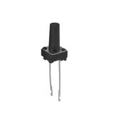 Мікрокнопка тактова 6x6x12 2pin, продаж кратно 3шт; 6x6xh12мм, шток 8,5мм, (),
   [China]