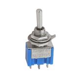 Тумблер MTS-123 без фіксації (ON) - OFF - (ON), 250V, 3a, вкл.- викл.- вкл., 3pin, 3 положення, 13x8mm D6mm, (),
   [China]