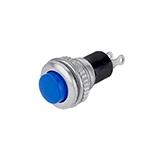 Кнопка без фіксації DS-316, синя, 250 В; 0,5 А; норм. розімкнута; габарит: D13xh25 мм; посадка: D10xh20 мм, (),
   [China]