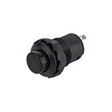 Кнопка без фиксации DS-425B, чёрная