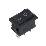 Перемикач KCD1-102, чорний, 250 В; 6 А; вкл-вкл; 3pin; габарит: 21х15х24 мм; посадка:19x12xh20 мм, (),
   [China]