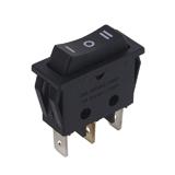 Перемикач без фіксації KCD3-123-4, чорний, 250 в; 15 а; вкл-викл-вкл; 3pin; габарит: 33х14х37мм; посадка: 30х11хһ30м, (),
   [China]