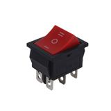 Переключатель KCD2-203, красный