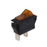 Вимикач KCD3-101, жовтий, 250 в; 15 а; вкл-викл; 2pin; габарит: 30х14х35 мм; посадка: 29x11xh25 мм, (),
   [China]