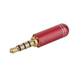 Штекер 3,5мм 4C, Sennheiser, розовый
