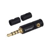 Штекер 3,5мм 4C, Shure, чёрный