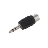  Переходник гнездо RCA - штекер mini jack 3,5мм стерео
