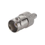 Гнездо BNC обжимное, на кабель RG-58