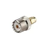 Переходник гнездо UHF - штекер SMA