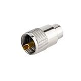 Штекер UHF-J7, под кабель RG-8 / RG-11