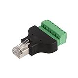 Штекер RJ45 з клемною колодкою