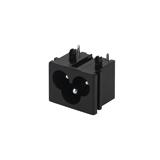 Гнездо сетевое монтажное 3pin, горизонтальное
