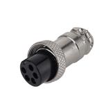 Разъем GX16 (MIC 335) F, 5pin