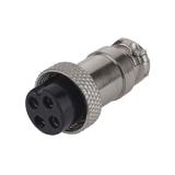Разъем GX16 (MIC 334) F, 4pin