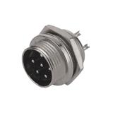 Разъем GX16 (MIC 336) M, 6pin