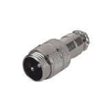 Разъем GX16 (MIC 332) M, на кабель, 2pin