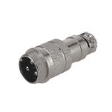 Разъем GX16 (MIC 333) M, на кабель, 3pin