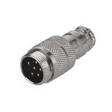 Разъем GX16 (MIC 335) M, на кабель, 5pin